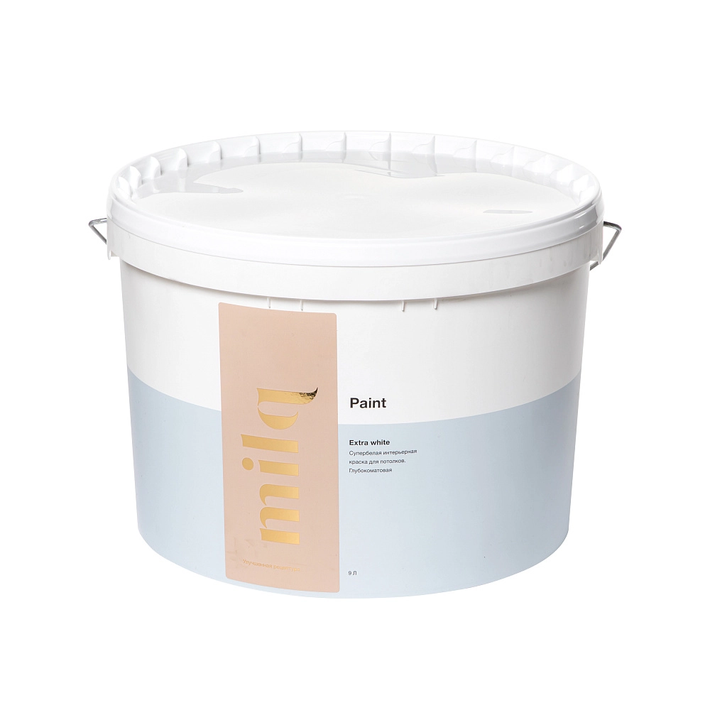 картинка Краска Milq Extra White  9л от магазина Art Lab