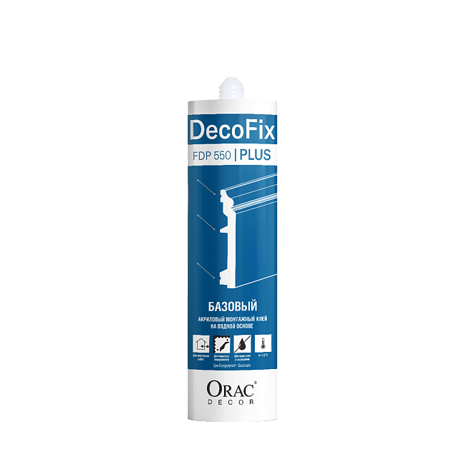 Усиленный универсальный монтажный клей OracDecor FDP550 DecoFix Pro Plus