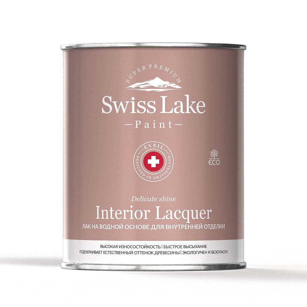 картинка Лак на водной основе для внутренней отделки Interior Lacquer глянцевый 3л от магазина Art Lab