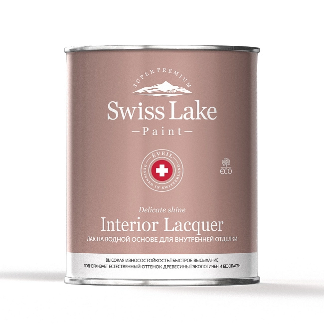Лак на водной основе для внутренней отделки Interior Lacquer матовый 3л