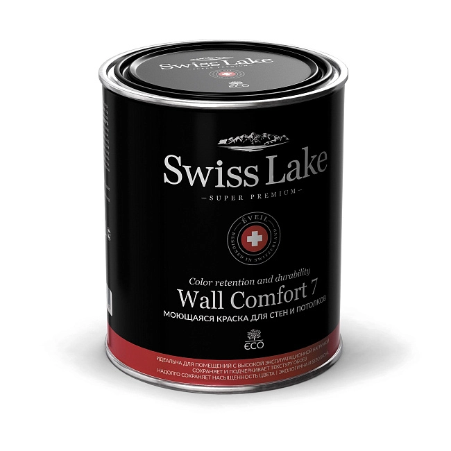 Краска Swiss Lake Wall Comfort 7 база А 2,7л